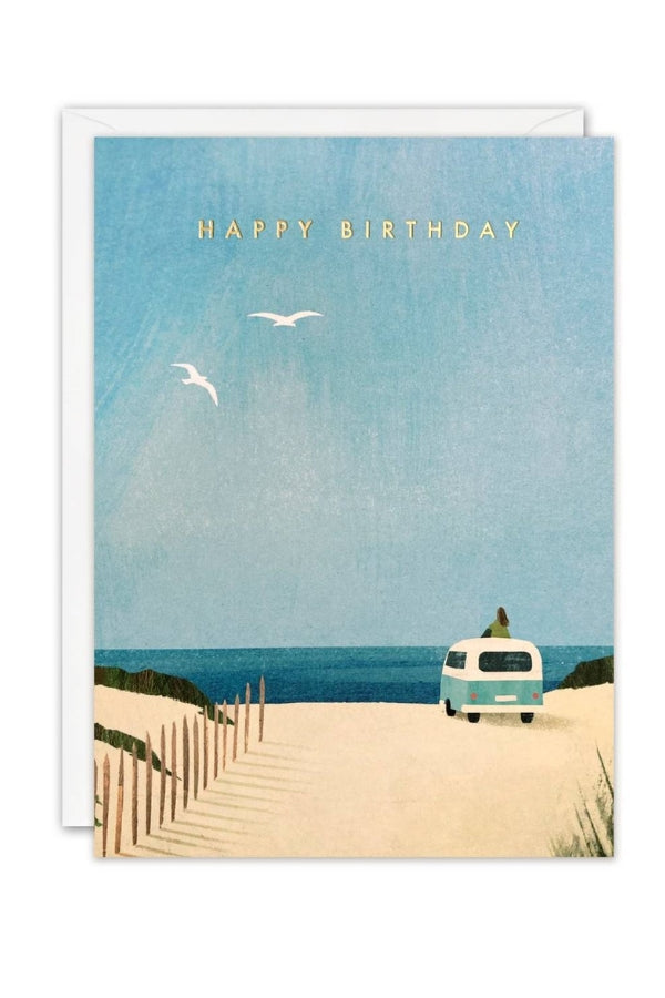 Ocean View Happy Birthday - Magpie Style