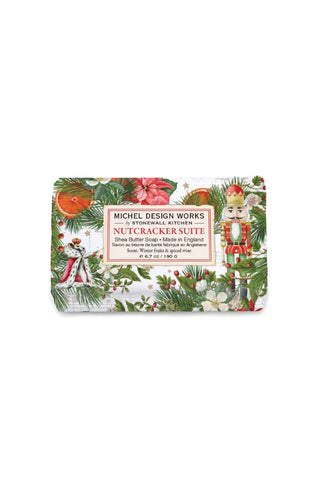 MICHEL DESIGN WORKS Medium Soap Bar - Nutcracker Suite