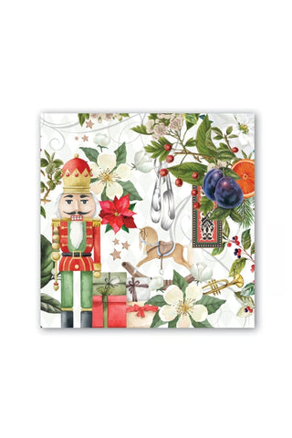 MICHEL DESIGN WORKS Cocktail Napkins - Nutcracker Suite