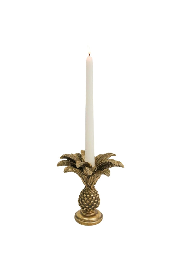 Gold Antique Coco Palm - C Holder, Small - Magpie Style