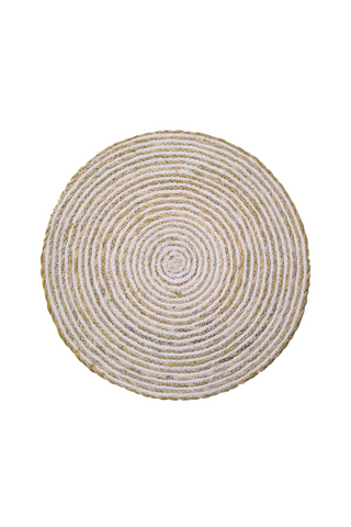Placemat Round - Simply White