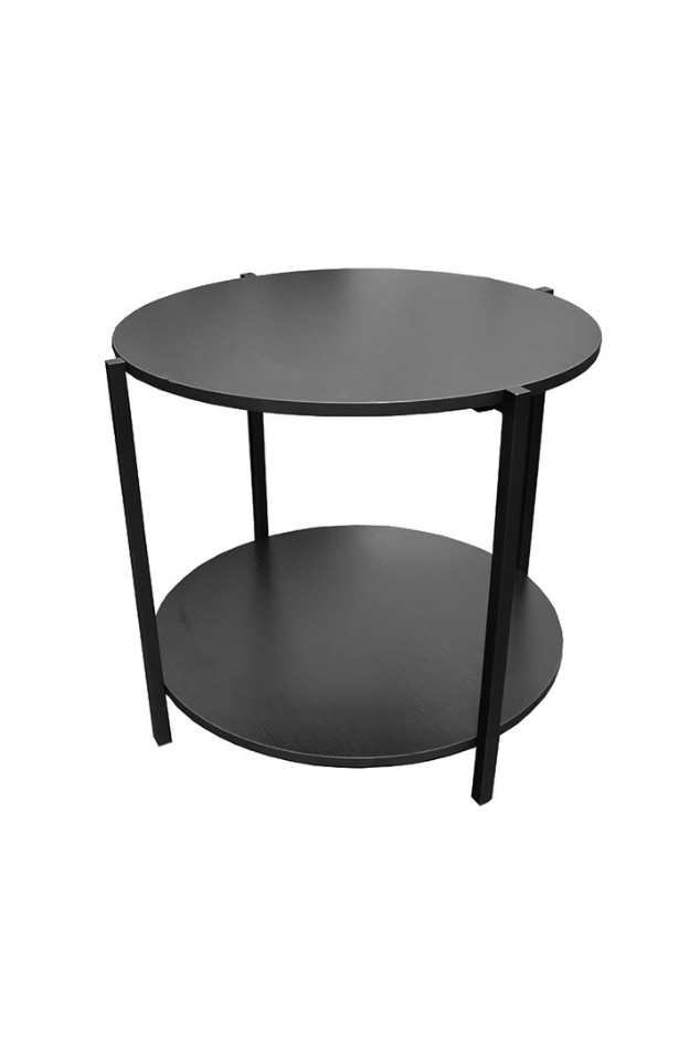 Manta Side Table - Black - Magpie Style