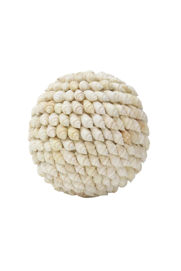 Shell Nassa Ball - White - Magpie Style