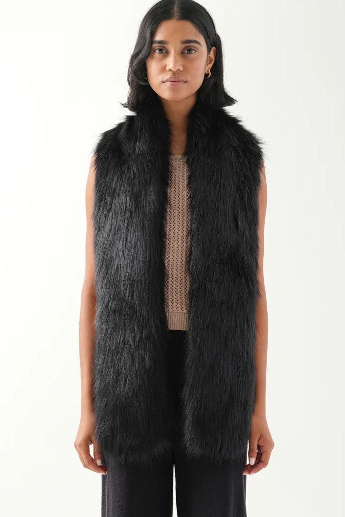 UNREAL FUR West End Scarf - Black - Magpie Style