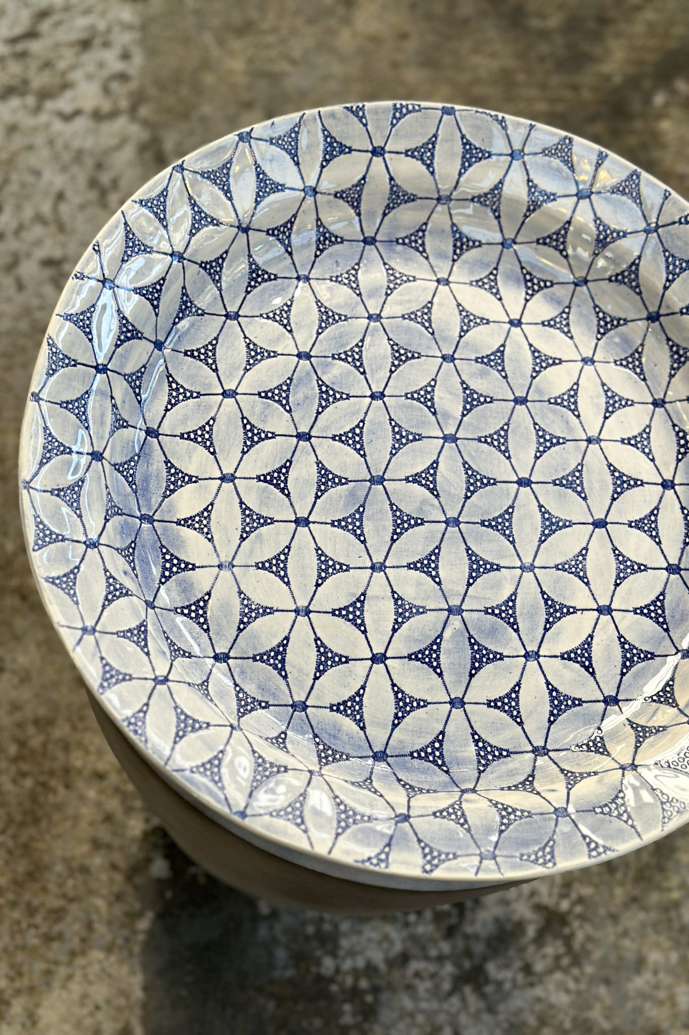 WONKI WARE Mediterranean Platter - Lace - Magpie Style