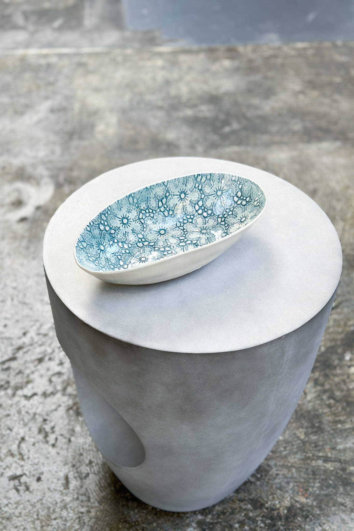 WONKI WARE Usoso Dish - Lace - Magpie Style