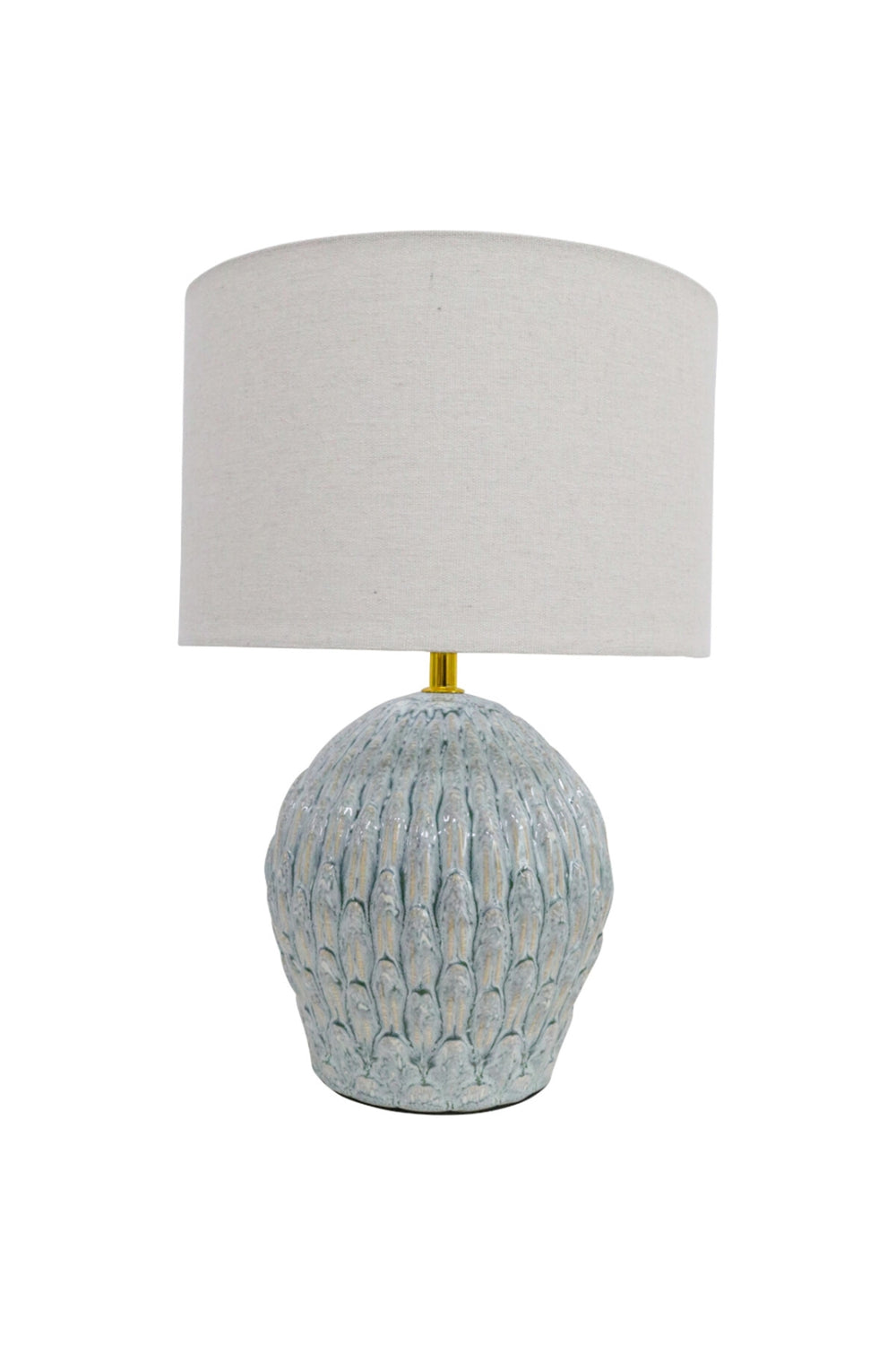 Seaglass Texture Table Lamp