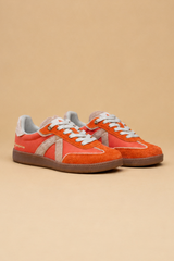 ASFVLT Elite Classic Sneaker - Orange/Tan Pony