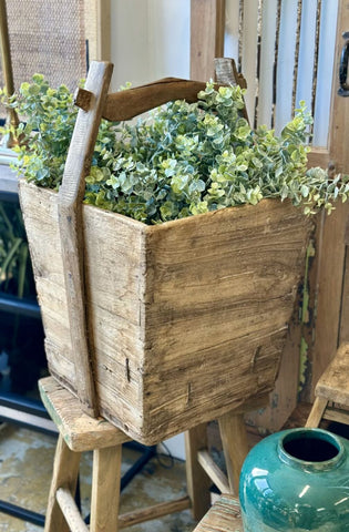 Antique Wooden Rice Measurer