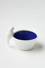 Navy Bird Dish - Porcelain