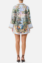 CAMILLA Long Sleeve Tunic Dress - Sisi Society - view 2
