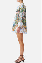 CAMILLA Long Sleeve Tunic Dress - Sisi Society - view 4