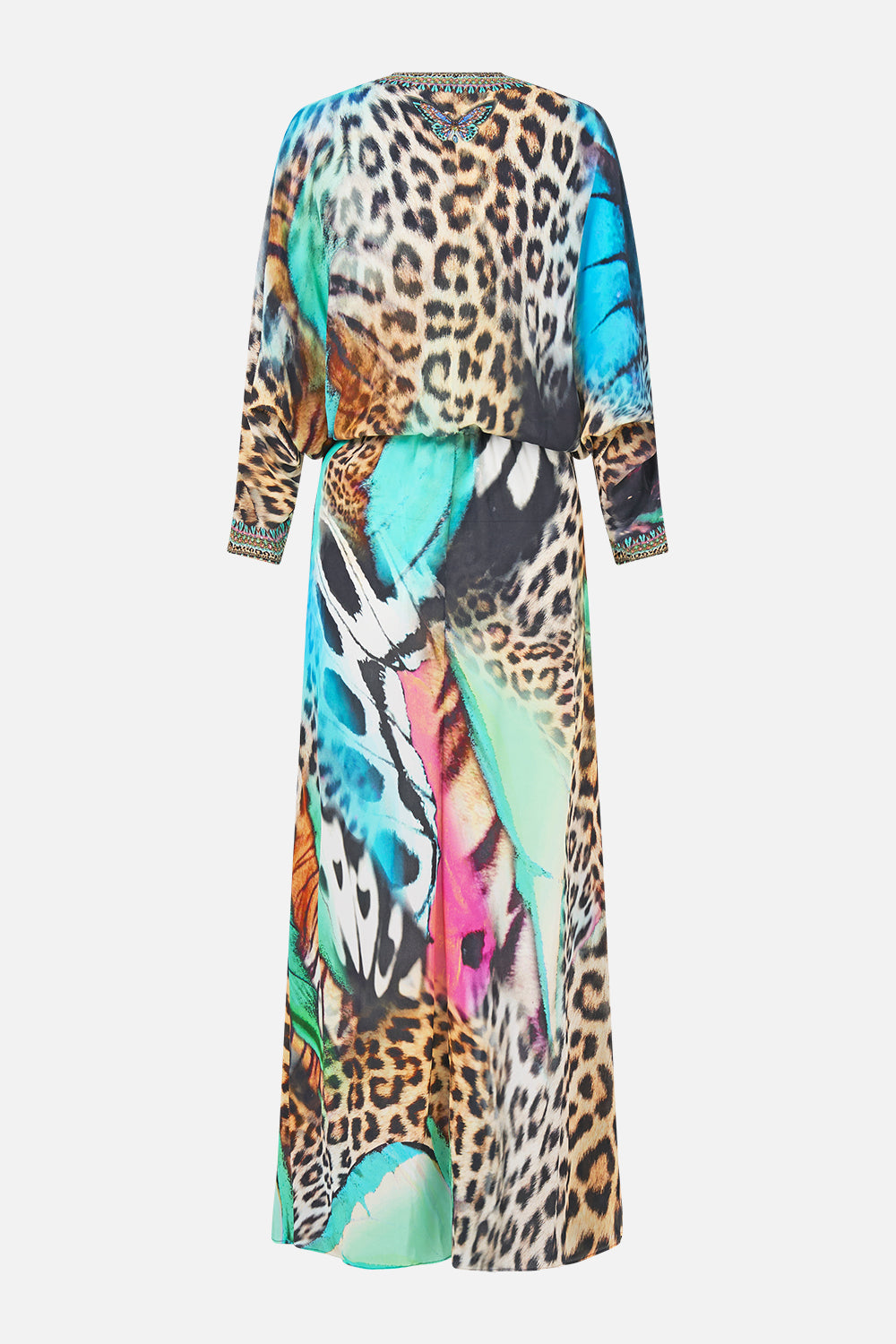 CAMILLA Twist Front Batwing Dress - Butterfly Bohemia - view 6