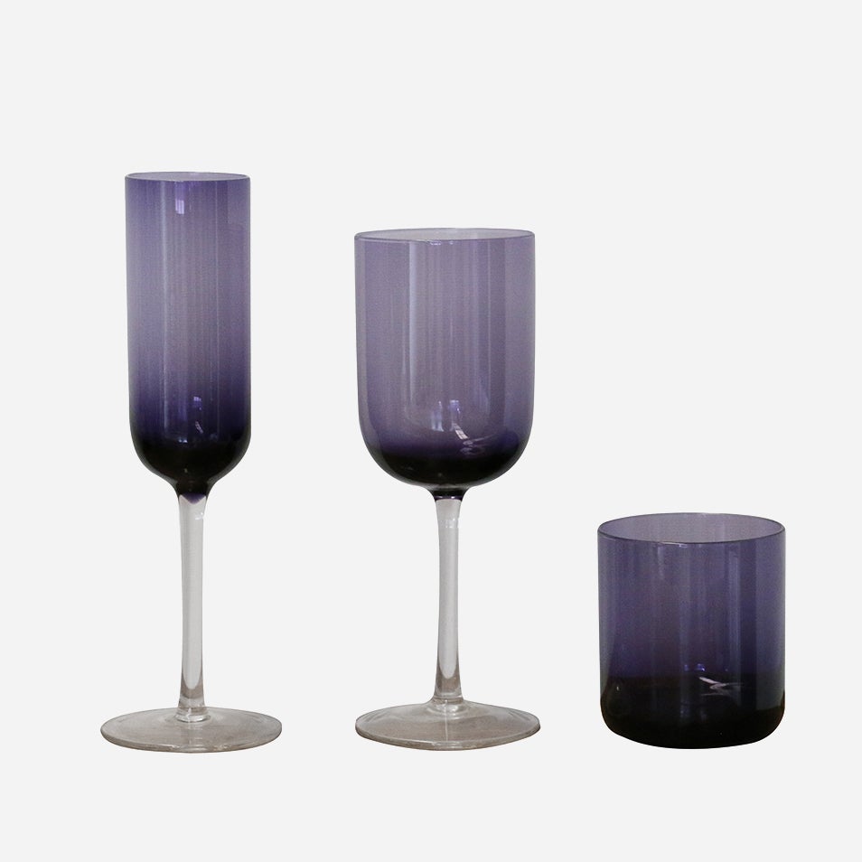 Amethyst Tumbler Glasses - Set of 4, alternate view