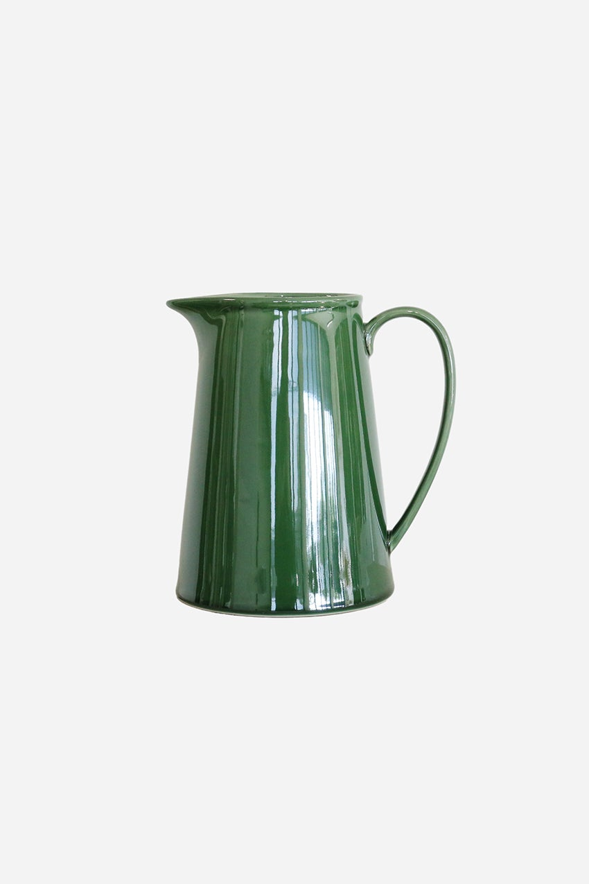 Ceramic Jug Forest Glaze