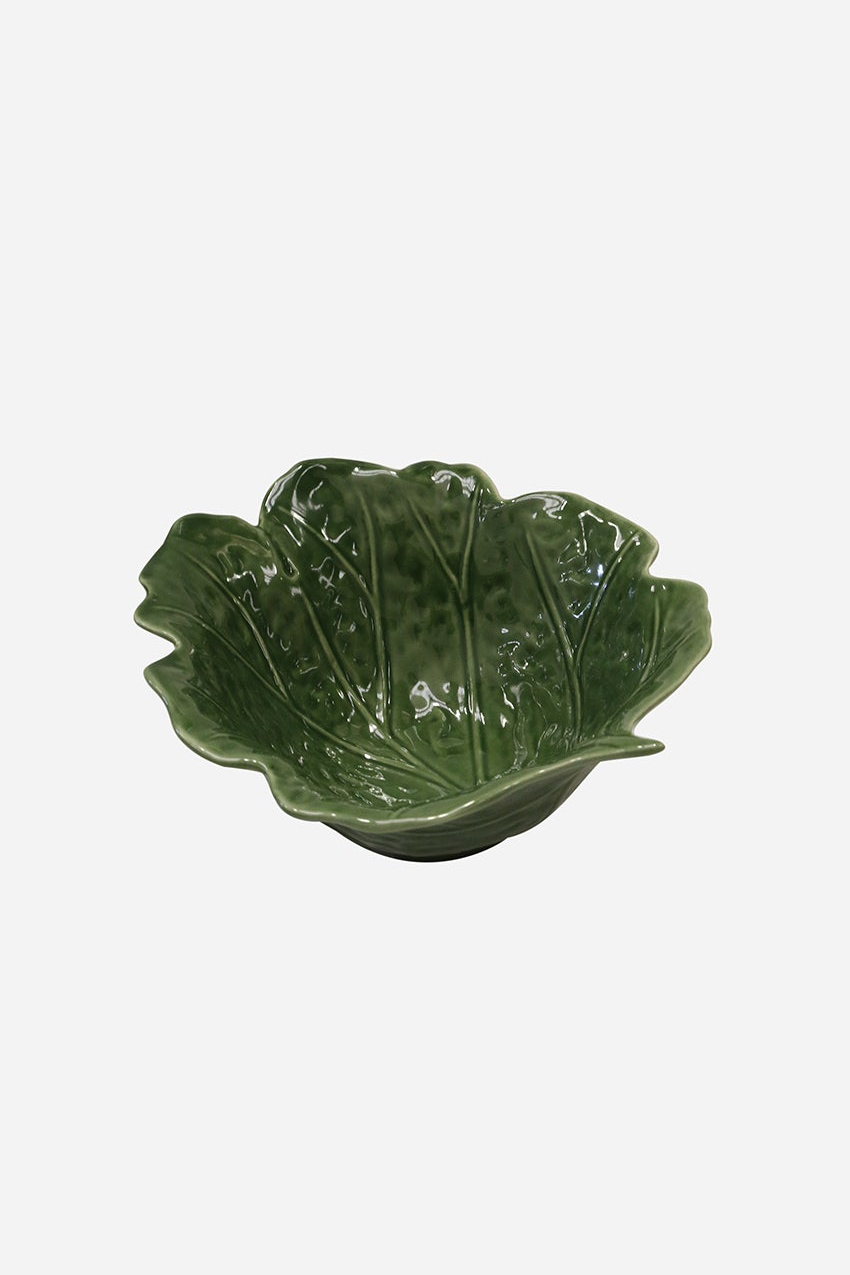 Leaf Bowl Forest Glaze