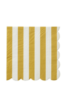 Carnival Paper Napkins - Mustard, Pack of 20