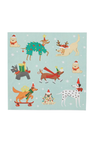 Holiday Dogs Paper Napkins - Pack of 20