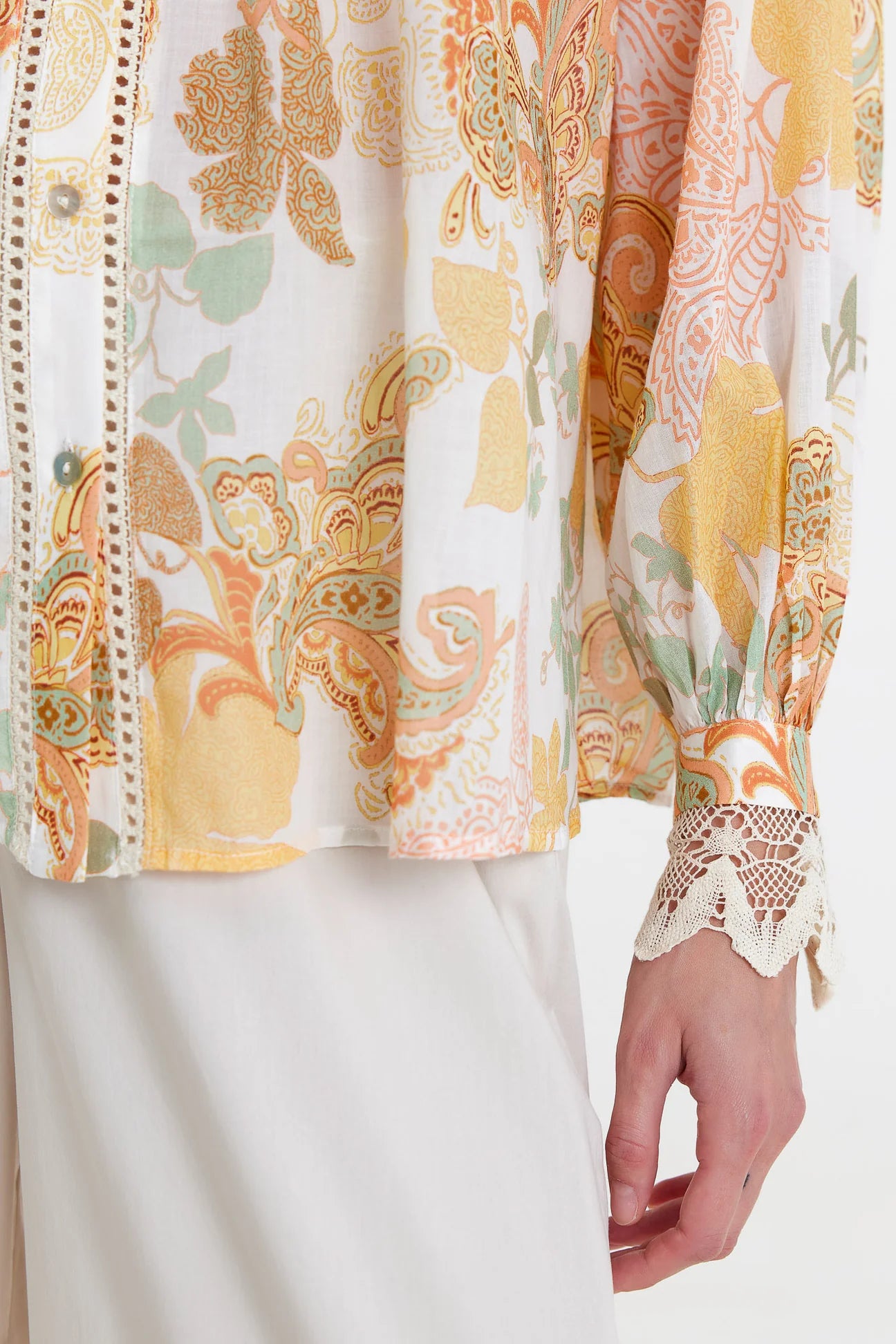 DEVOTION TWINS - Loylieta Shirt Melon - Magpie Style