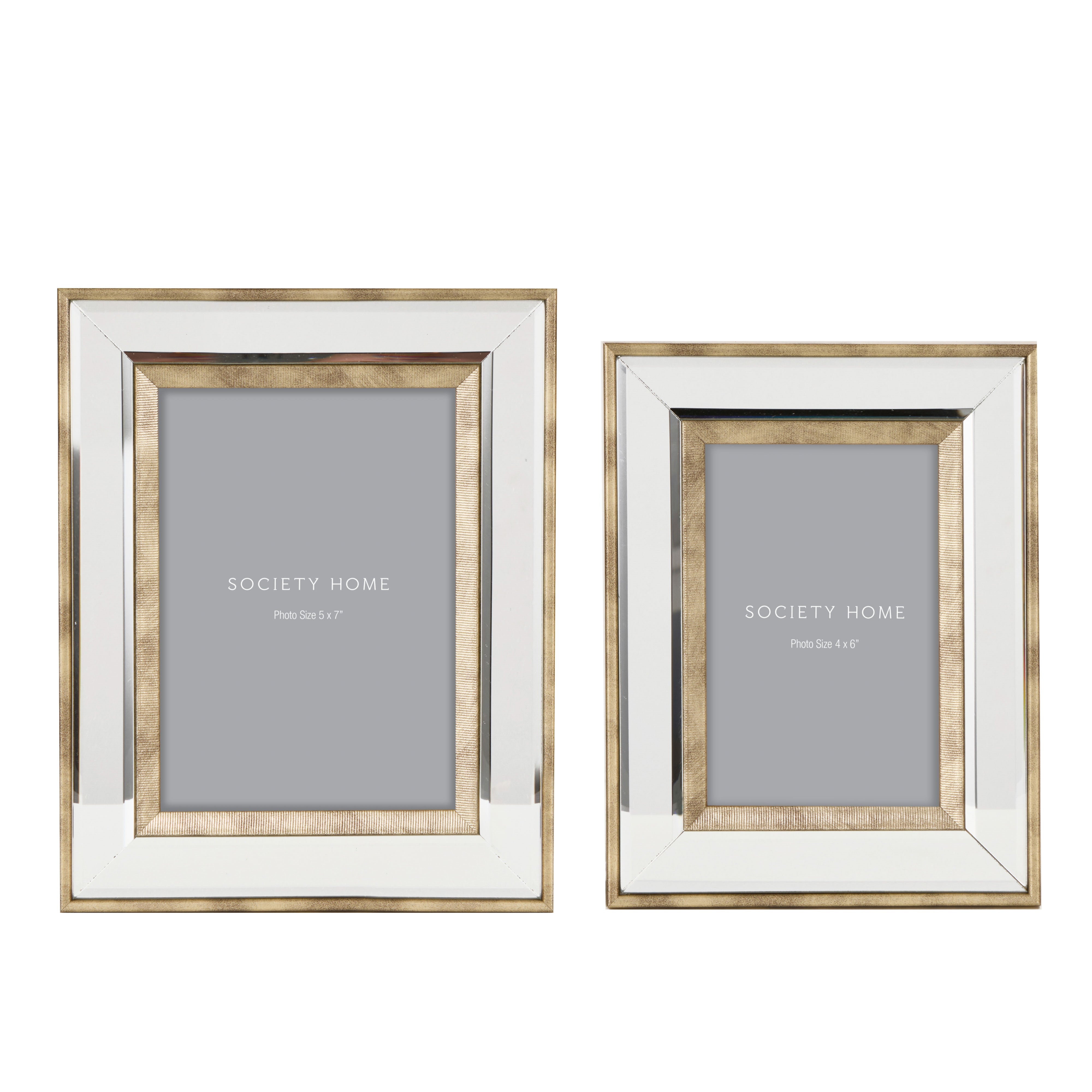 Amelia Mirror Photo Frame - 4 x 6in - 2