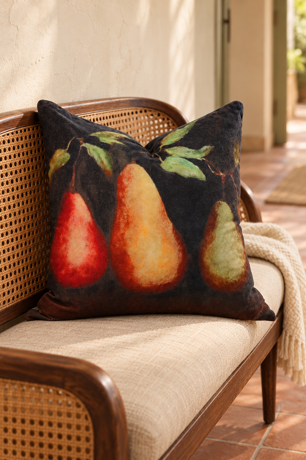 Rapheal Vintage Trois Poire Cushion - Magpie Style