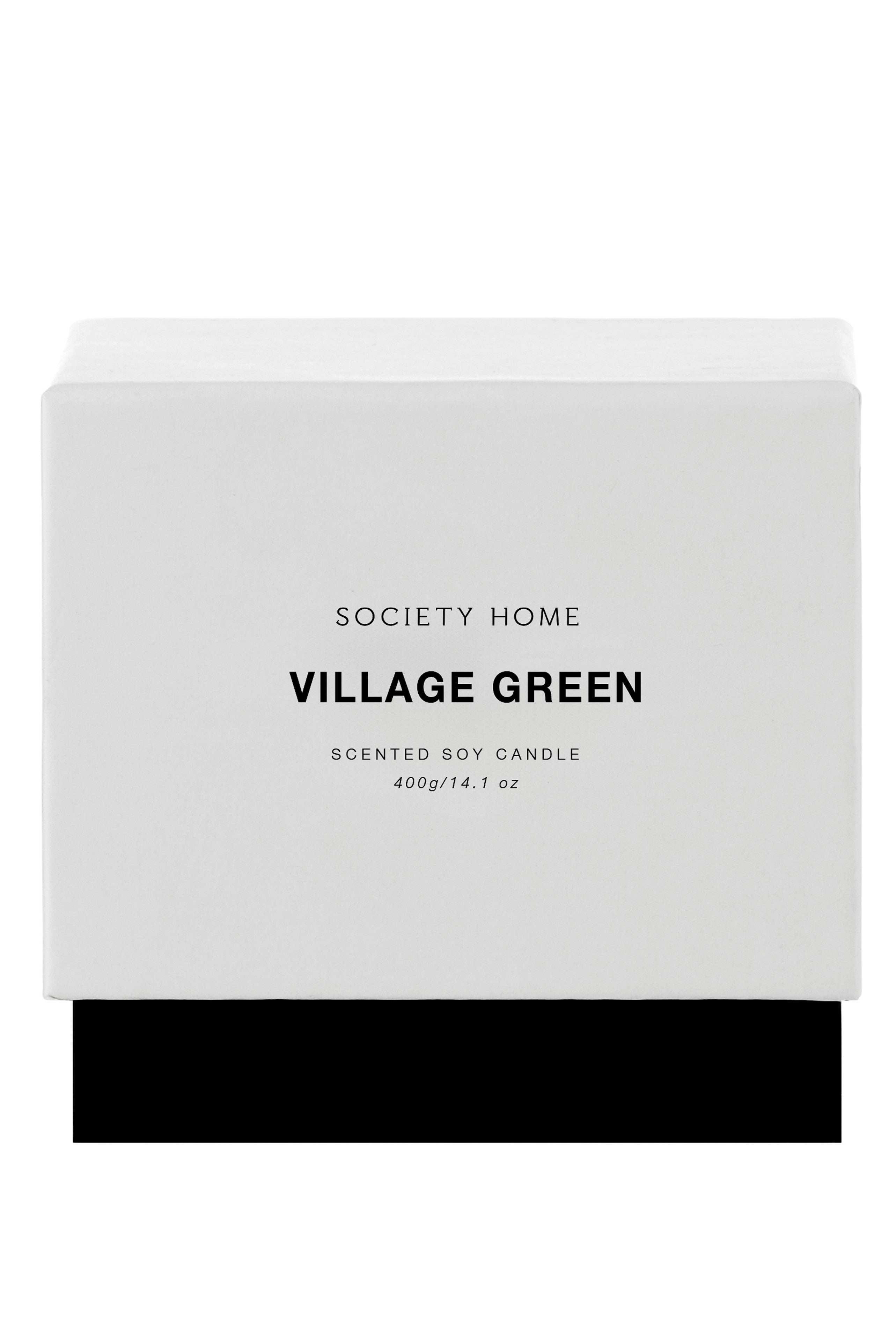SOCIETY HOME - Village Green Scented Soy Candle 400g - Magpie Style
