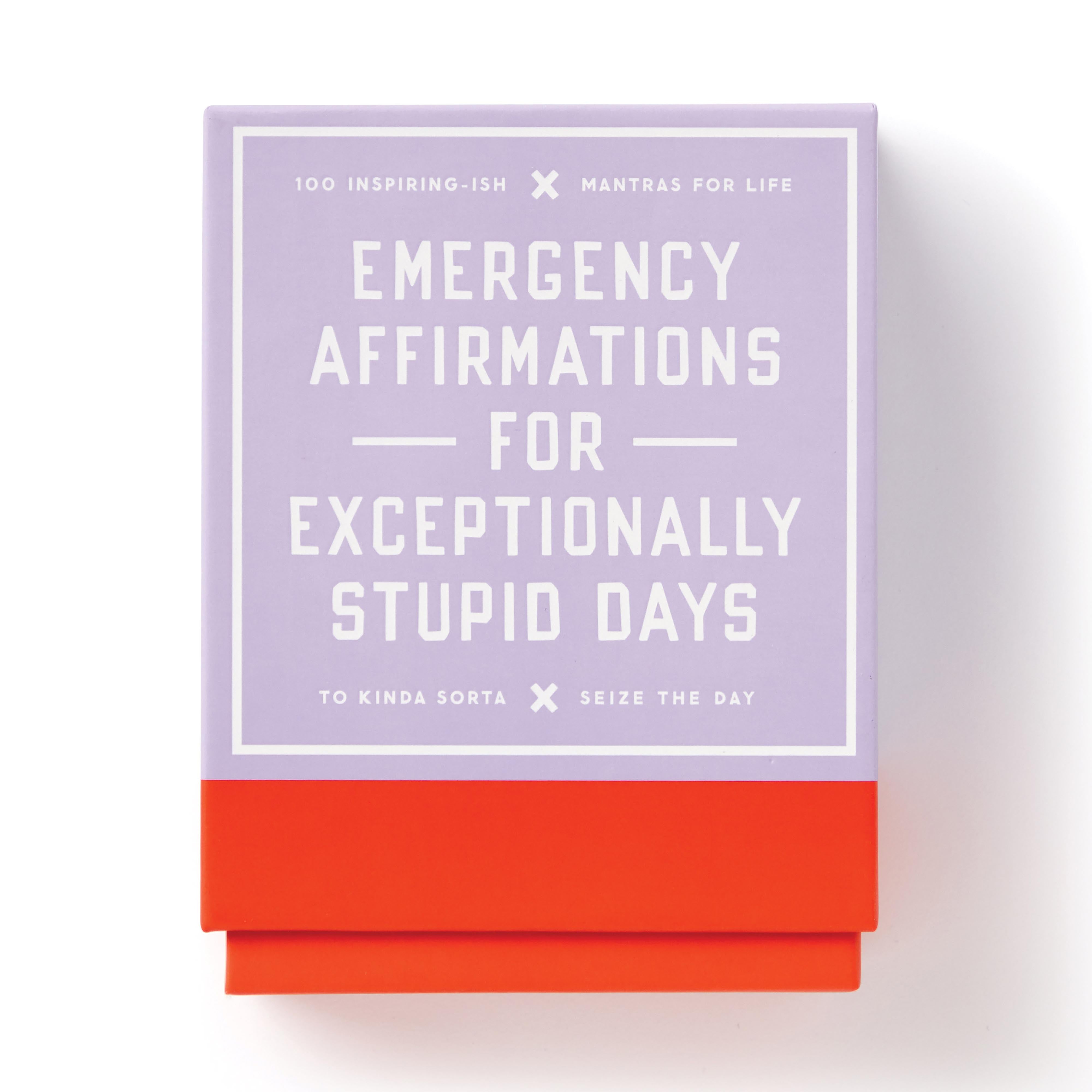 Emergency Affirmations for Exceptionally Stupid Days - 7