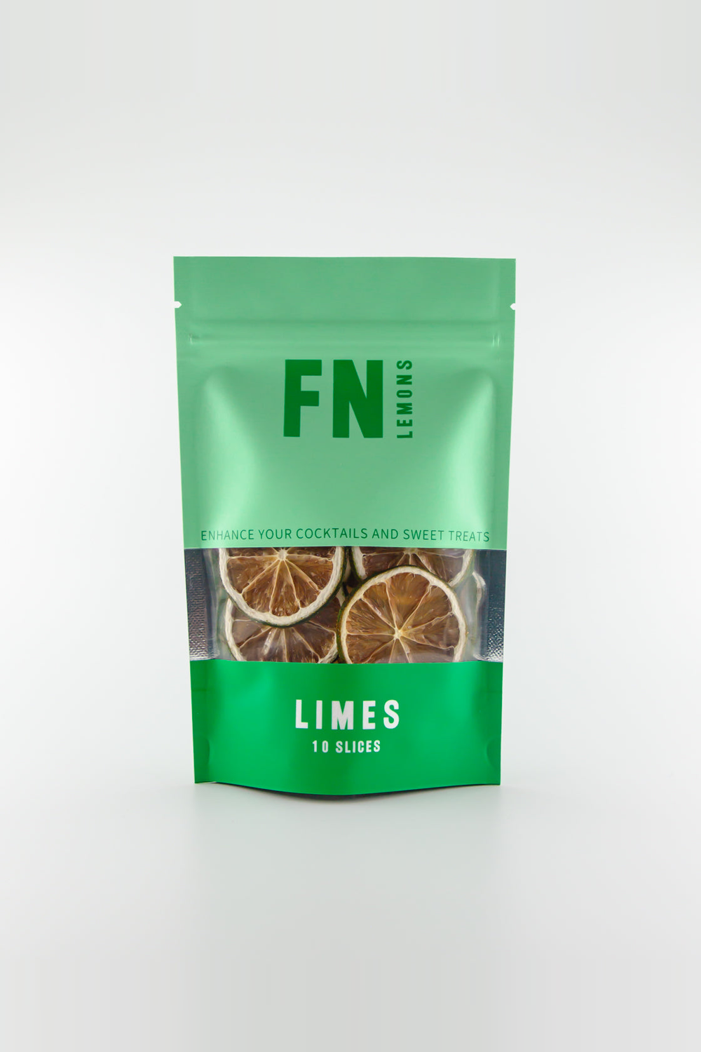 Dried Lime Garnish - 10 Slice Pouch