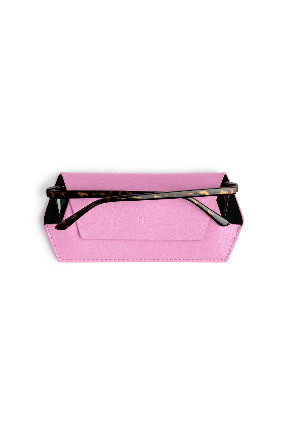 Fox and Leo glasses case - Candy Pink