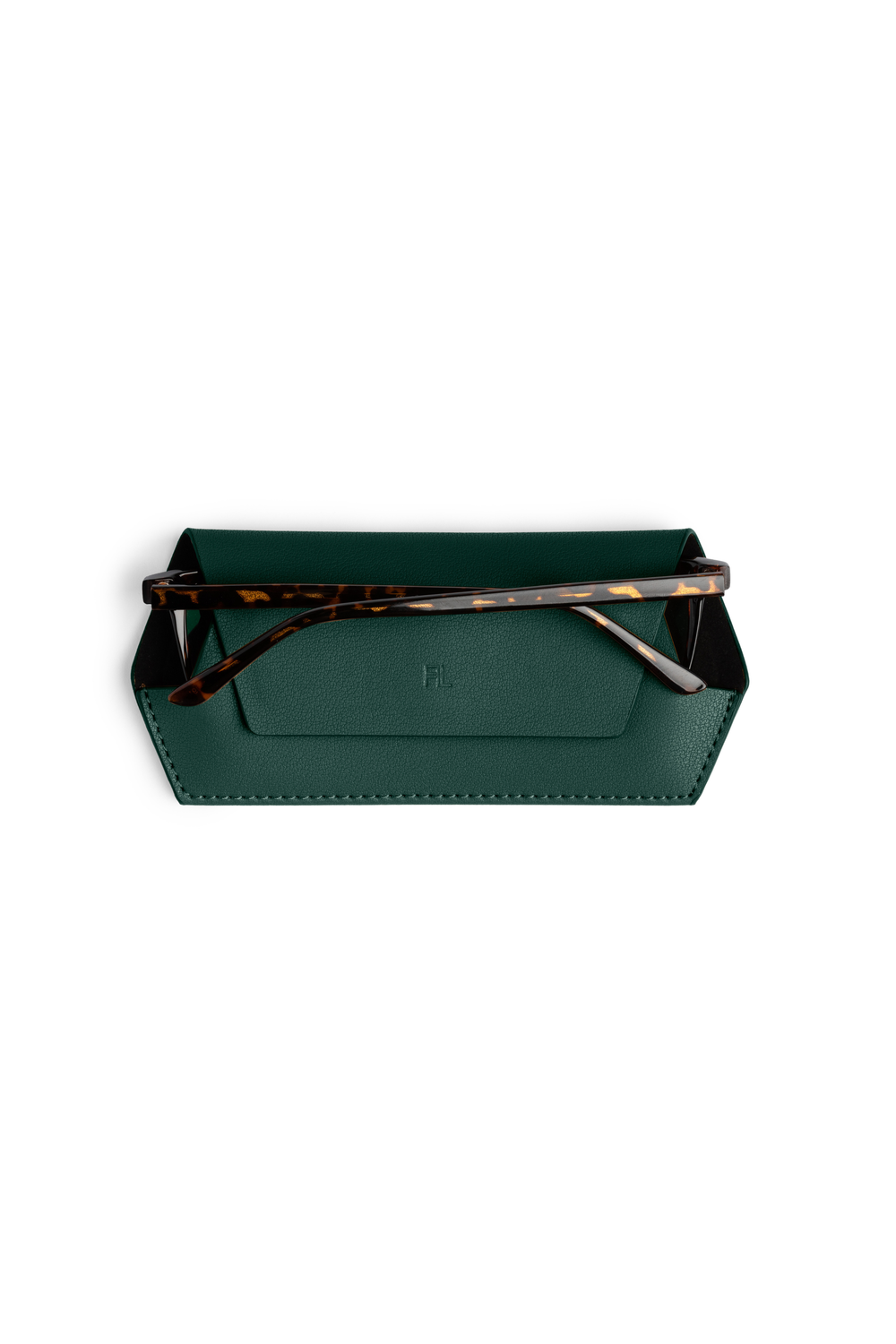 Fox and Leo glasses case - Forest