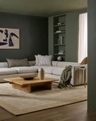 Mosman Merino Wool Throw - Olive - view 4