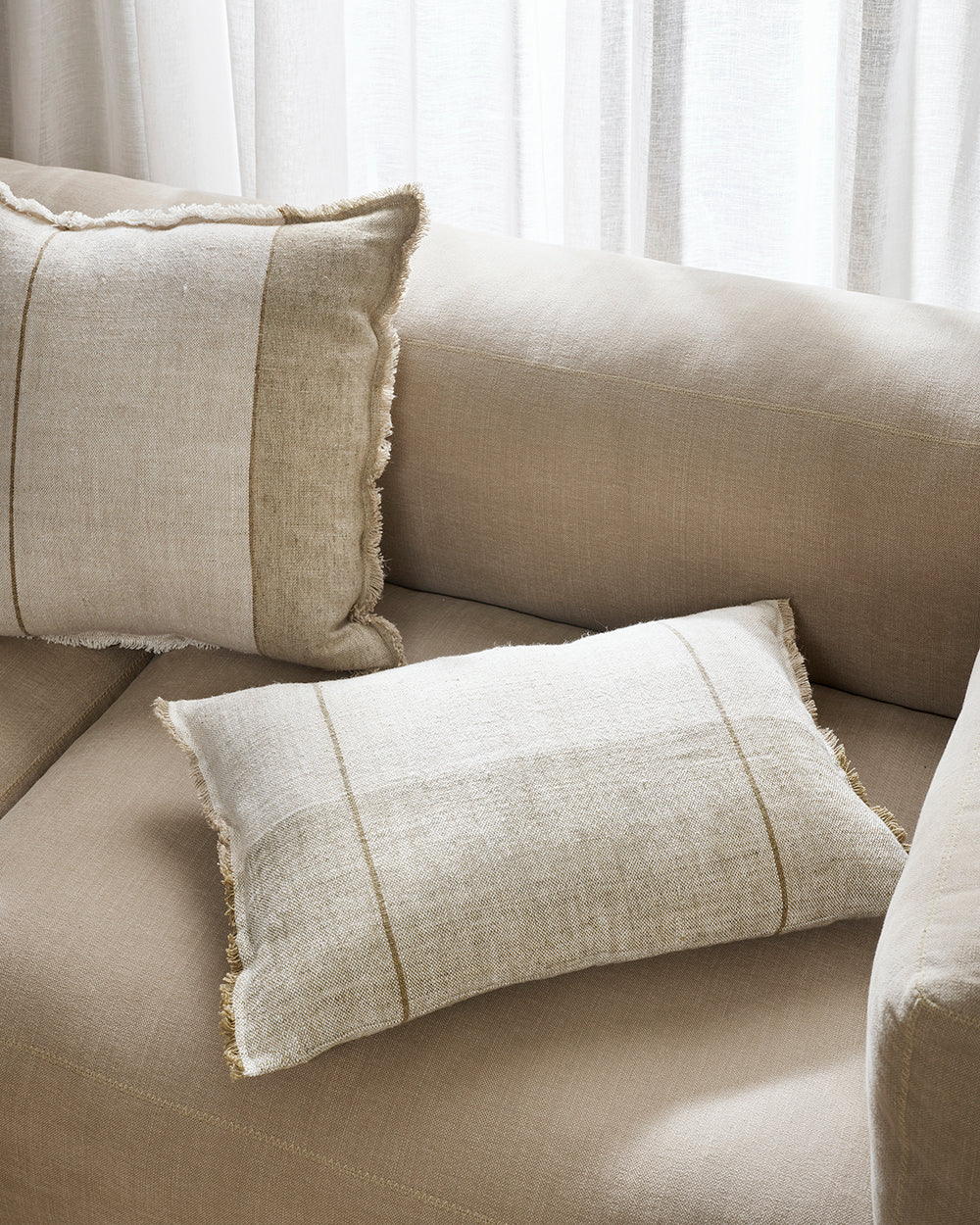Oliver Cushion - Sand - view 2