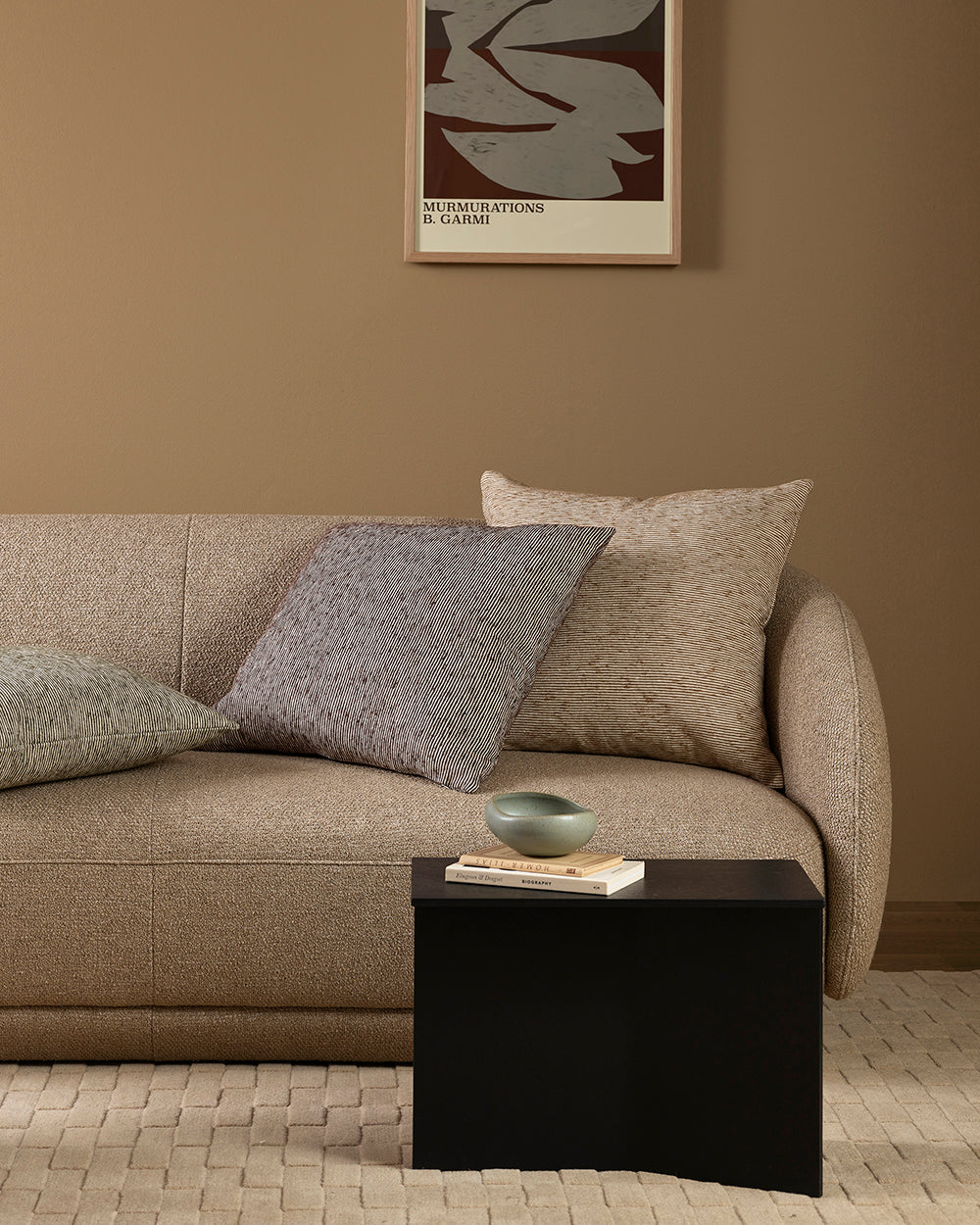 Dalton Cushion - Chocolate - view 4