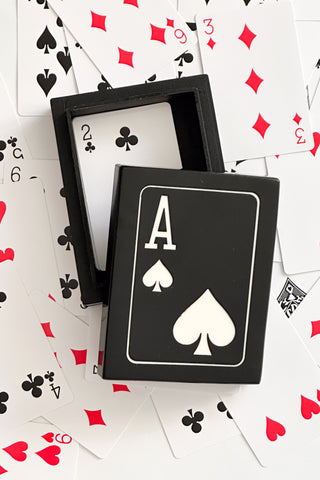 Resin Single Set Card Box Holder