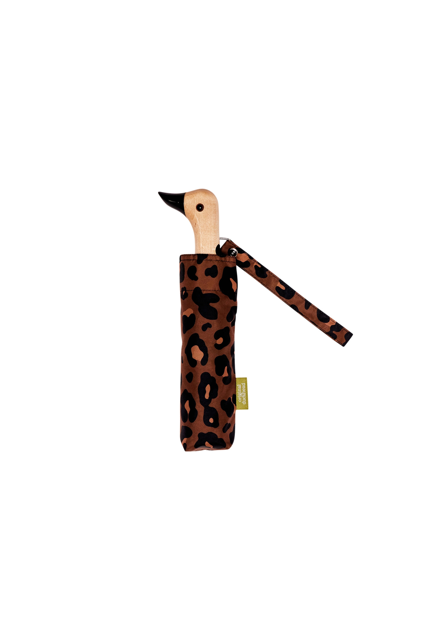 Duck Handle Umbrella - Leopard