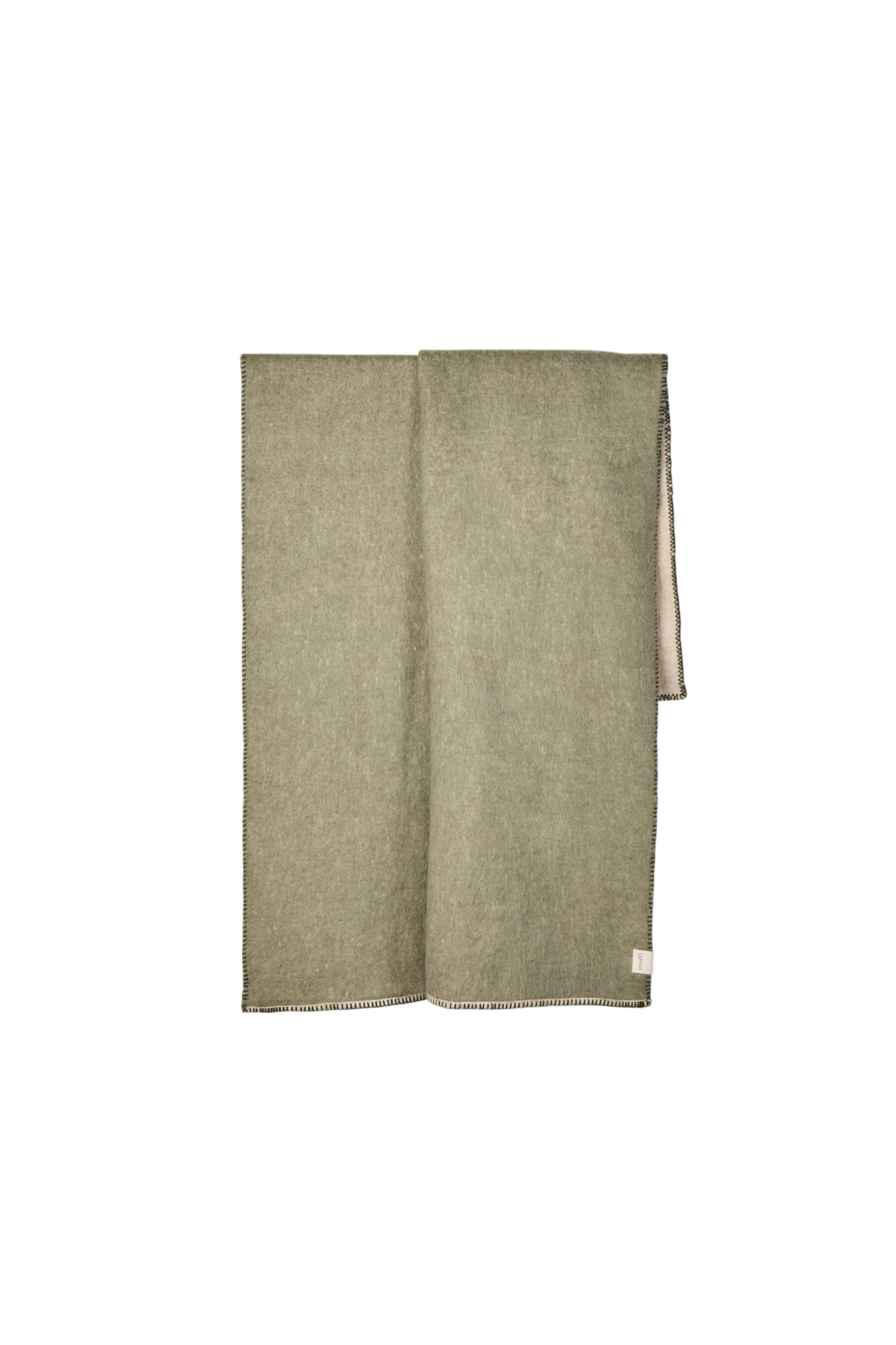 Avalon Stitch Throw - Green