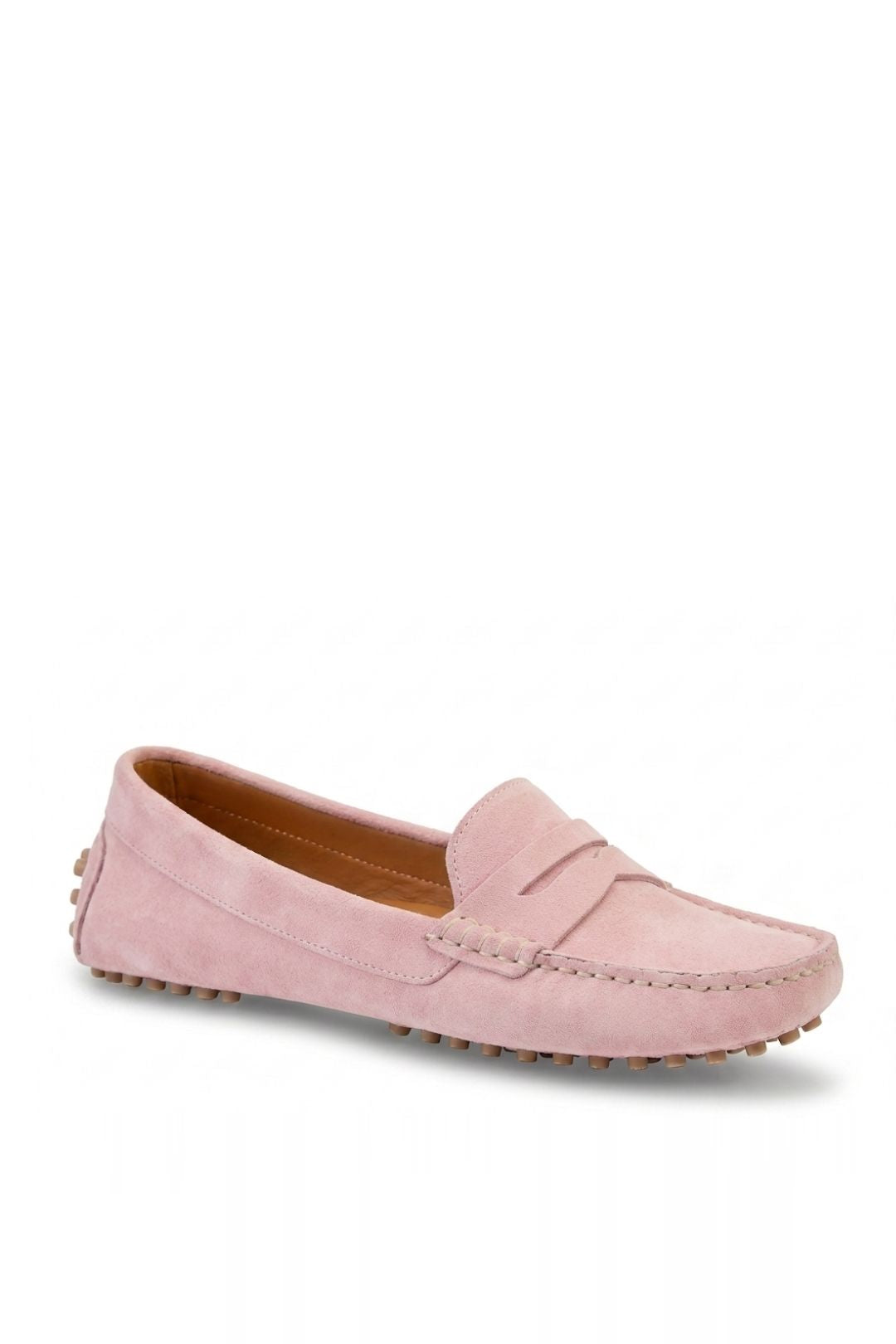 Kathryn Wilson Avery Loafer in Blossom Suede, view 3