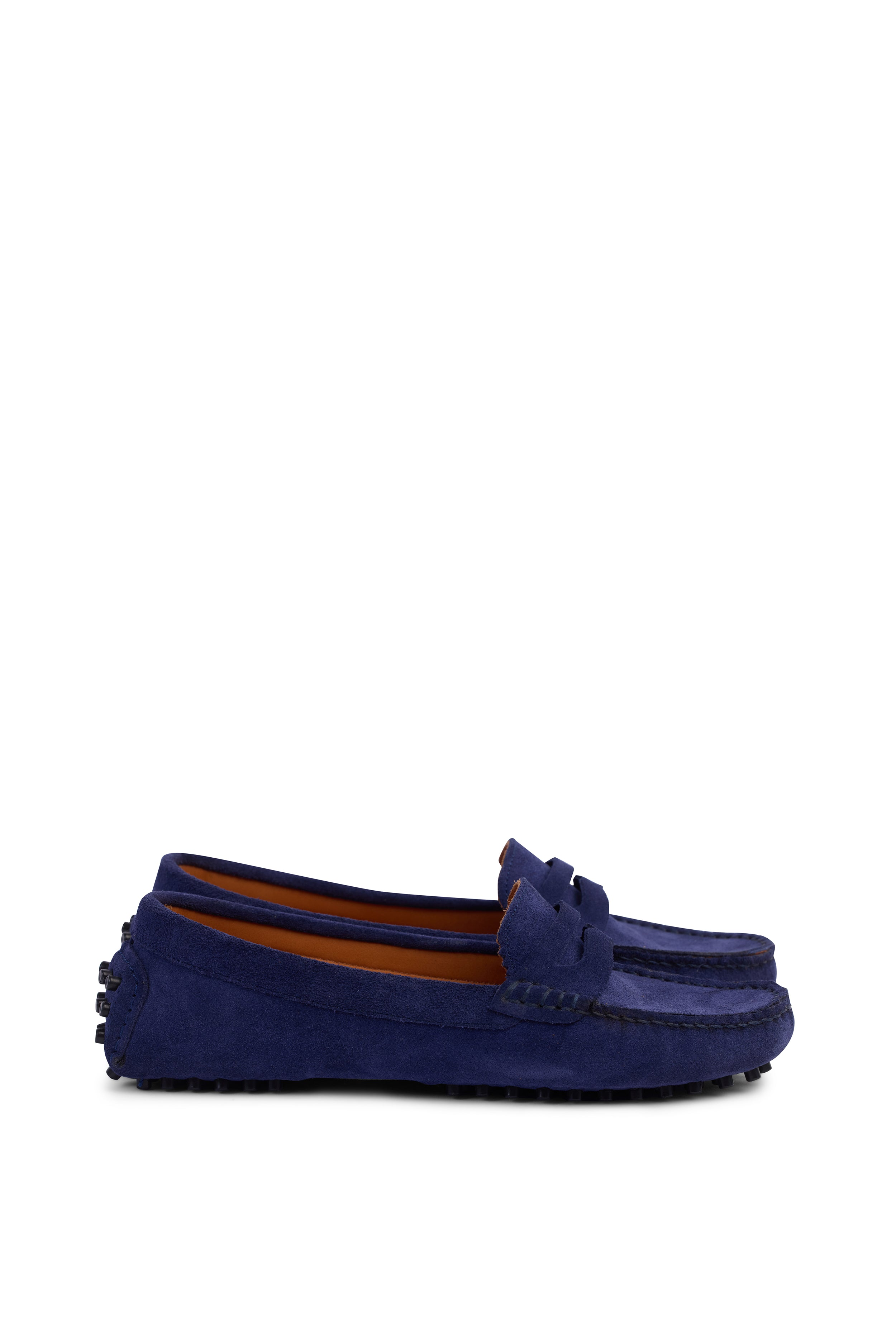 Kathryn Wilson Avery Loafer in Navy Suede, view 5