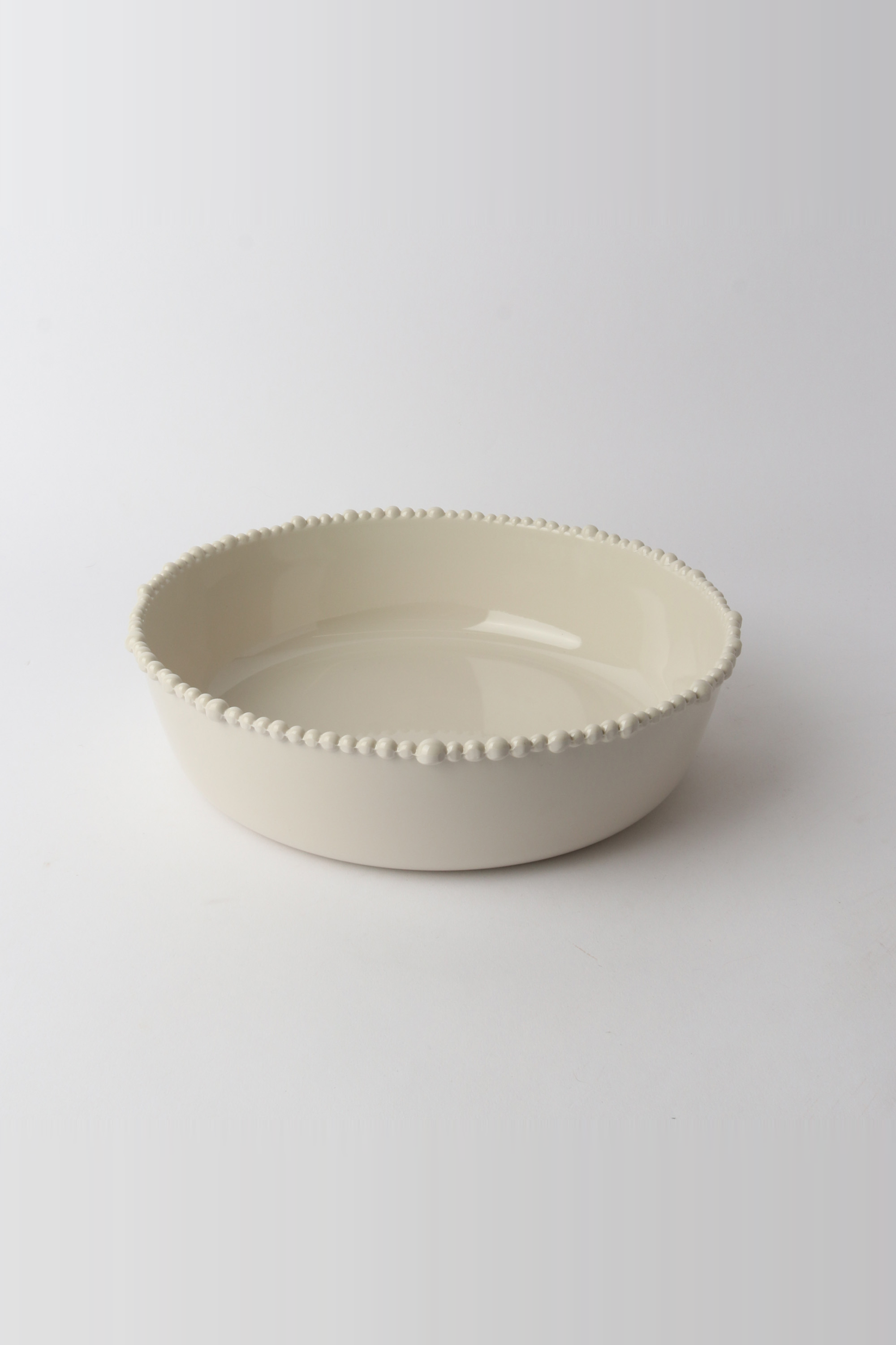 Melamine pearl upright bowl in Sand