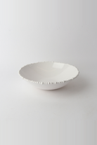 Melamine pearl tapered bowl in White