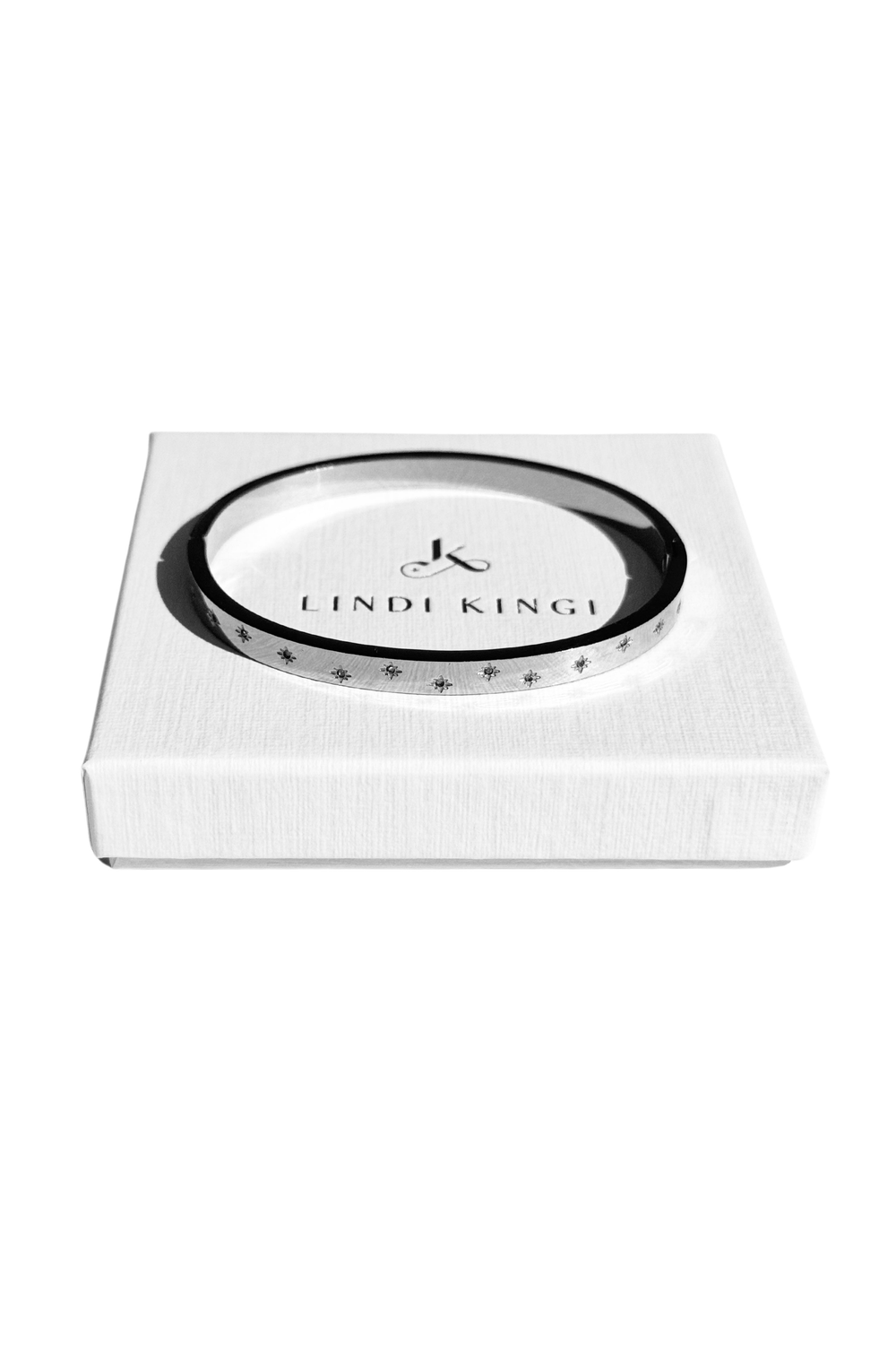 LINDI KINGI Vogue Bangle - Silver