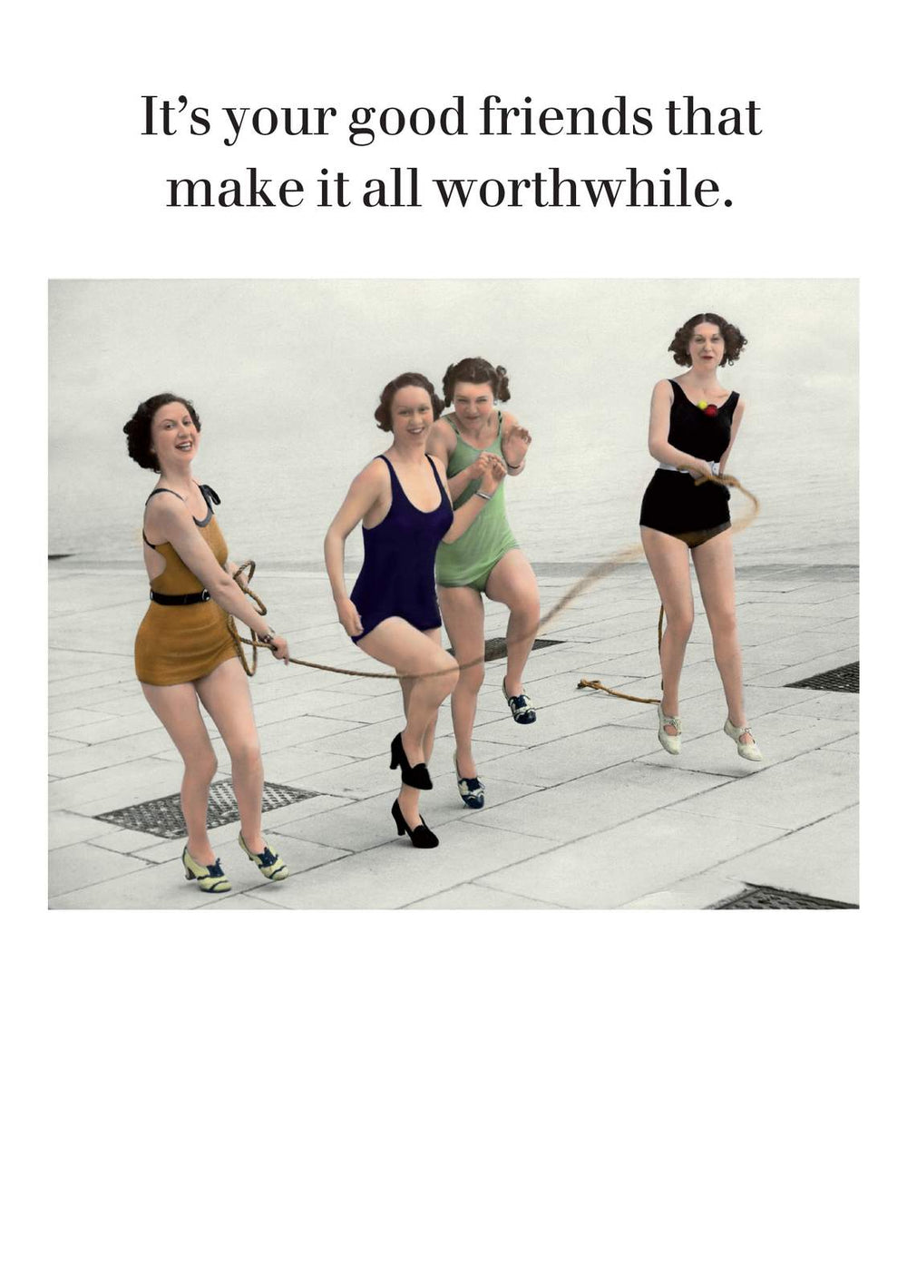 Good Friends Humour Card
