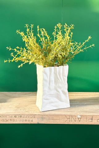 Small Bag - Porcelain Vase