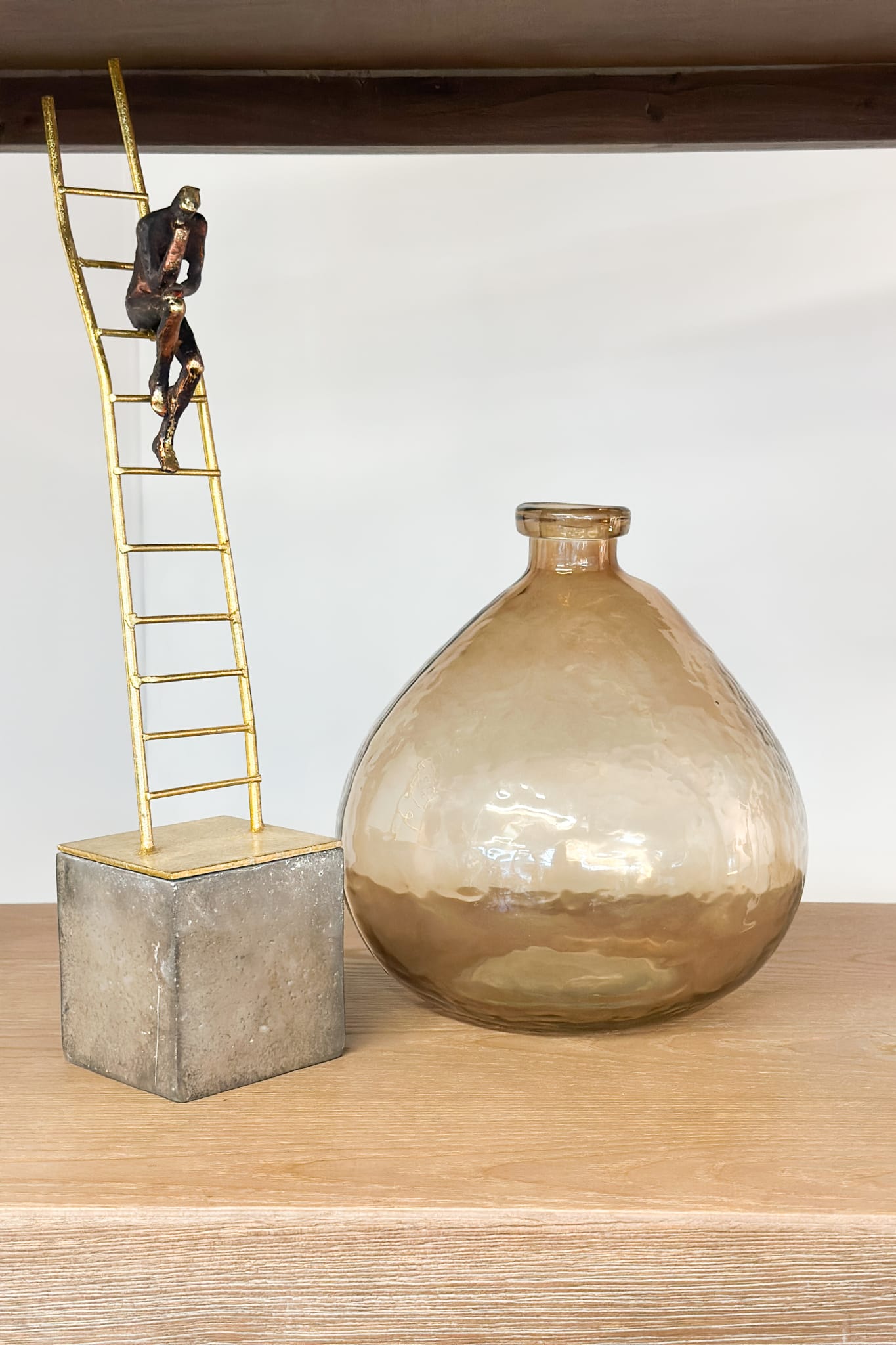 Man Sitting on Ladder - Magpie Style