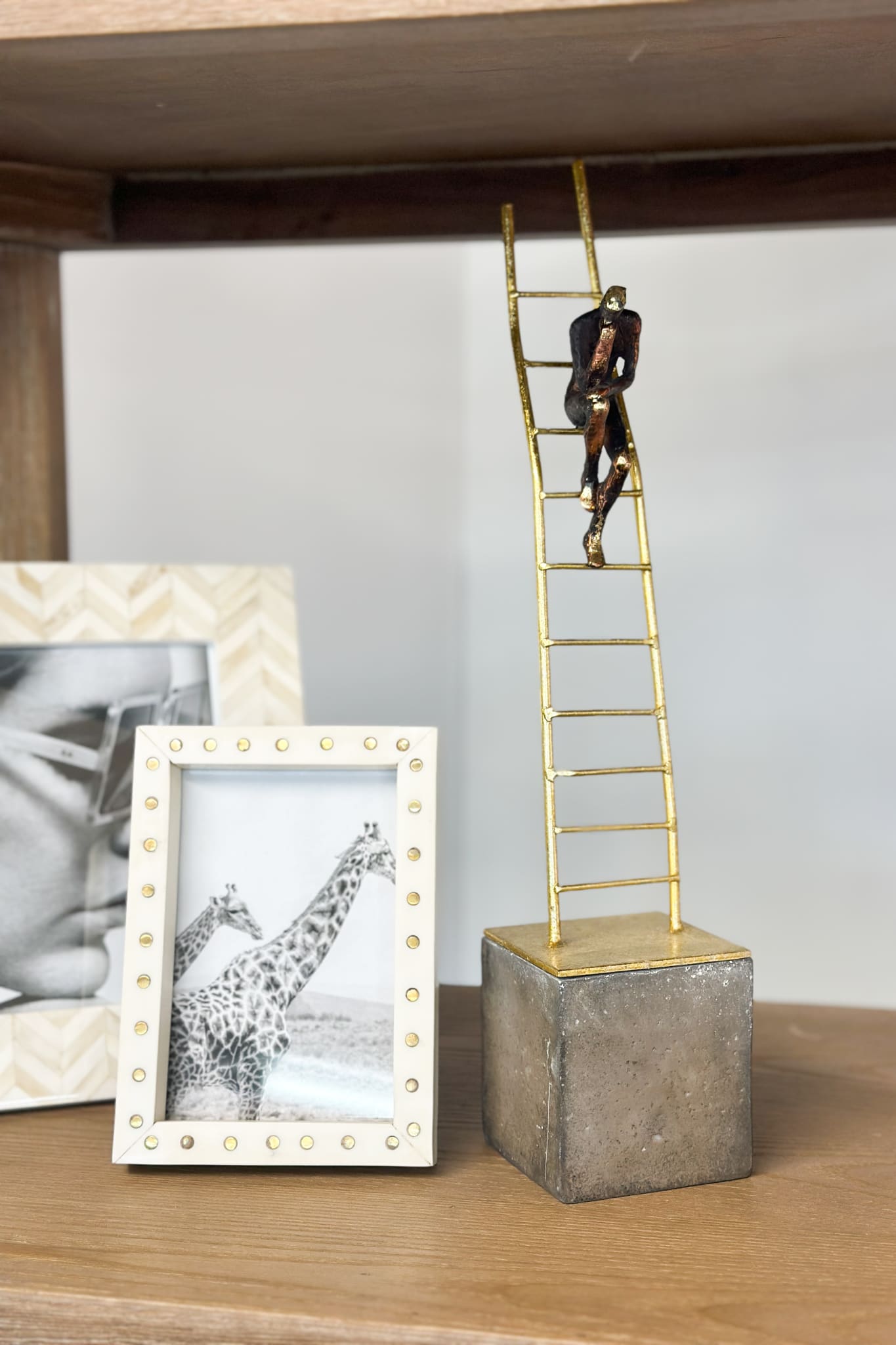 Man Sitting on Ladder - Magpie Style