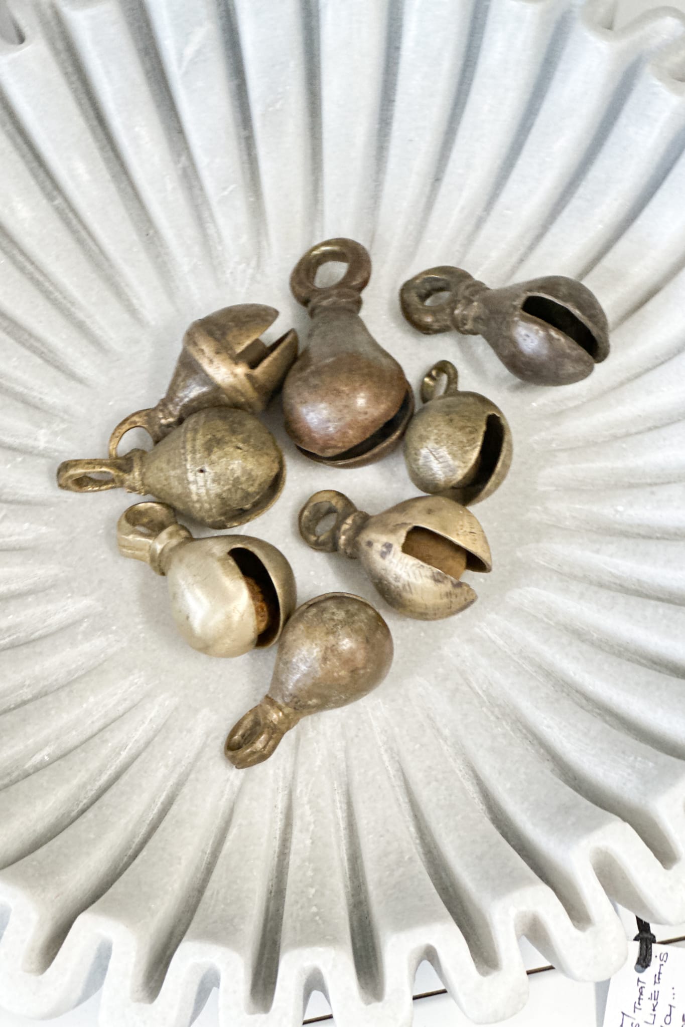 Vintage Brass Hindi Bells - Magpie Style