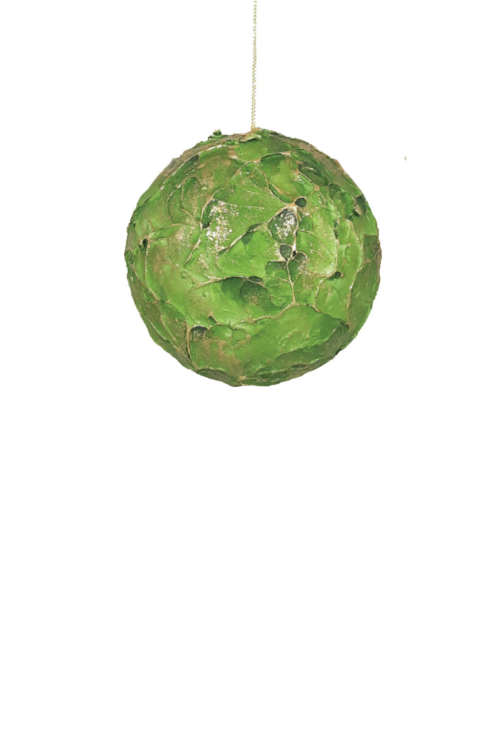 Elegant Leaf Ball – Medium Green - Magpie Style