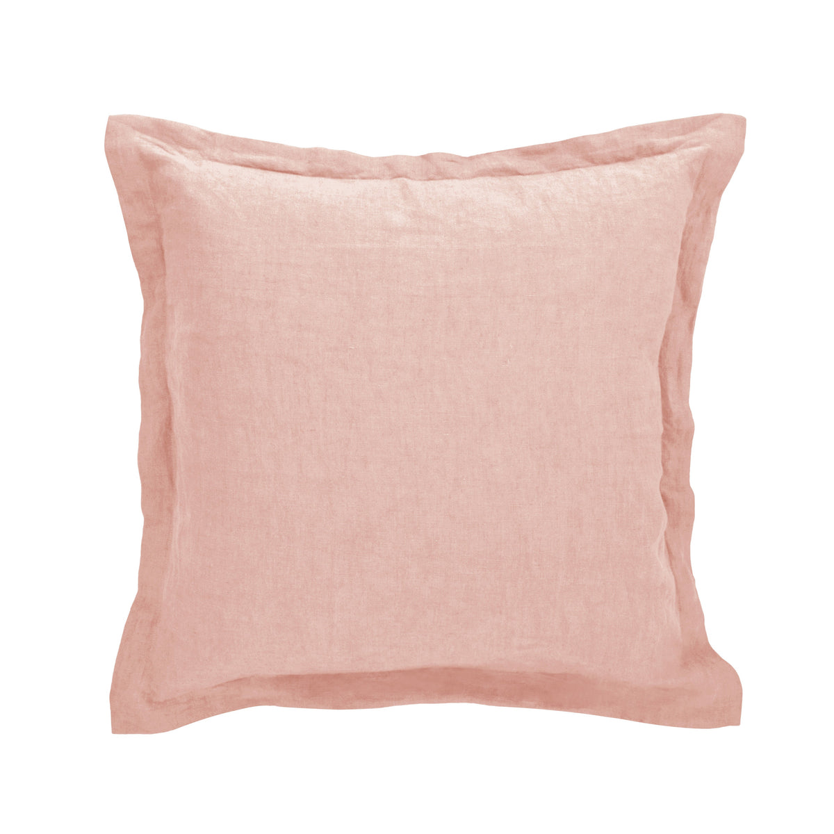 Cove Linen Cushion - Pink - 1