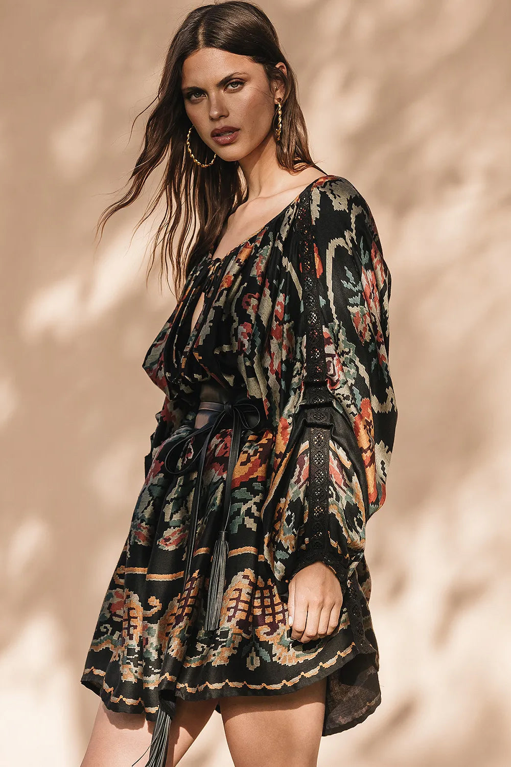 MES DEMOISELLES Muray Flowers Tunic - Magpie Style