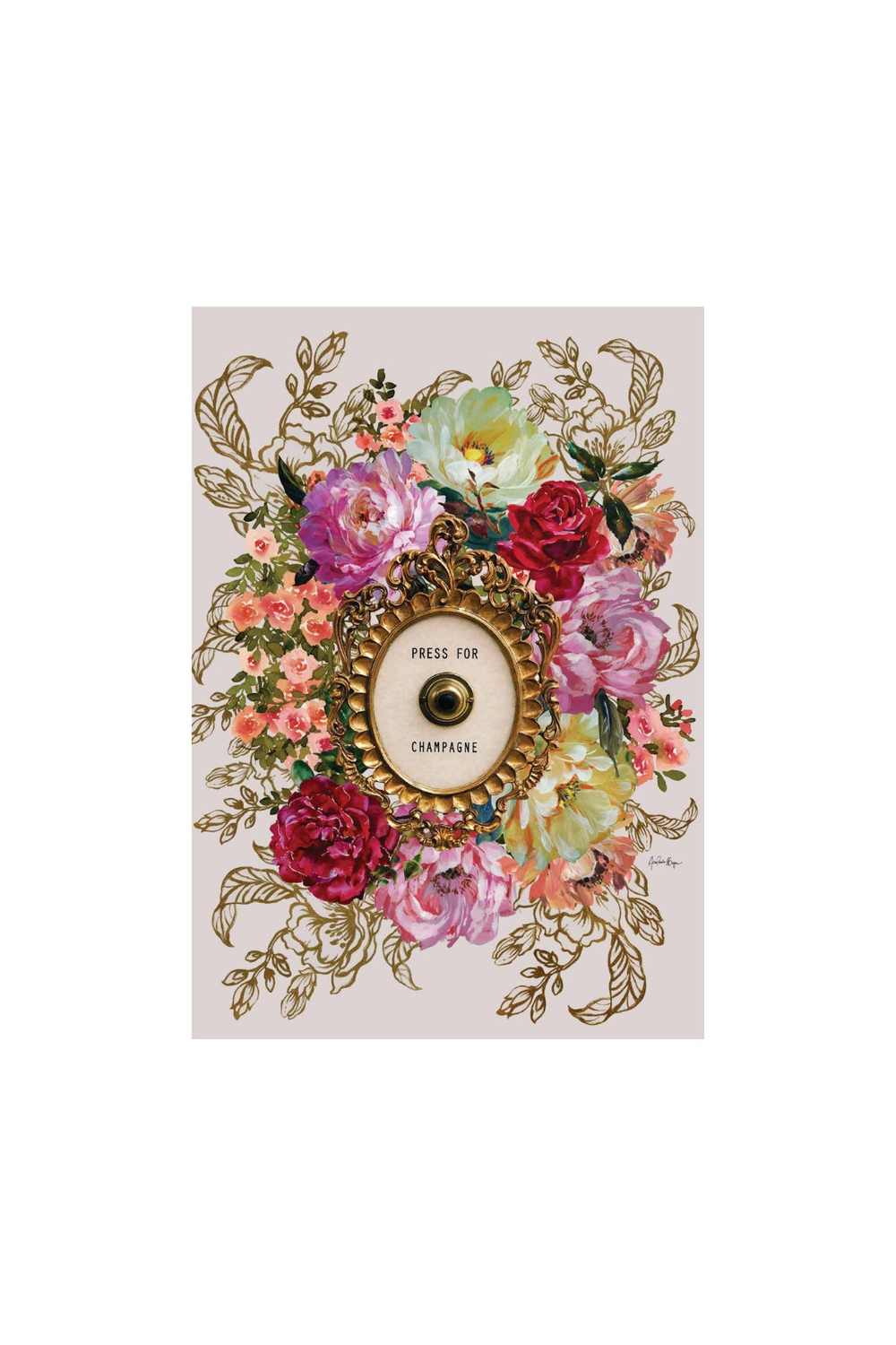 Card - Press for Champagne